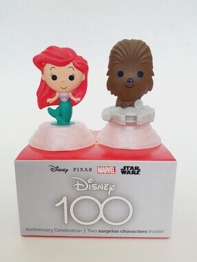 Disney 100th Anniversary Ariel & Chewbacca 2023 McDonalds Happy Meal Toys